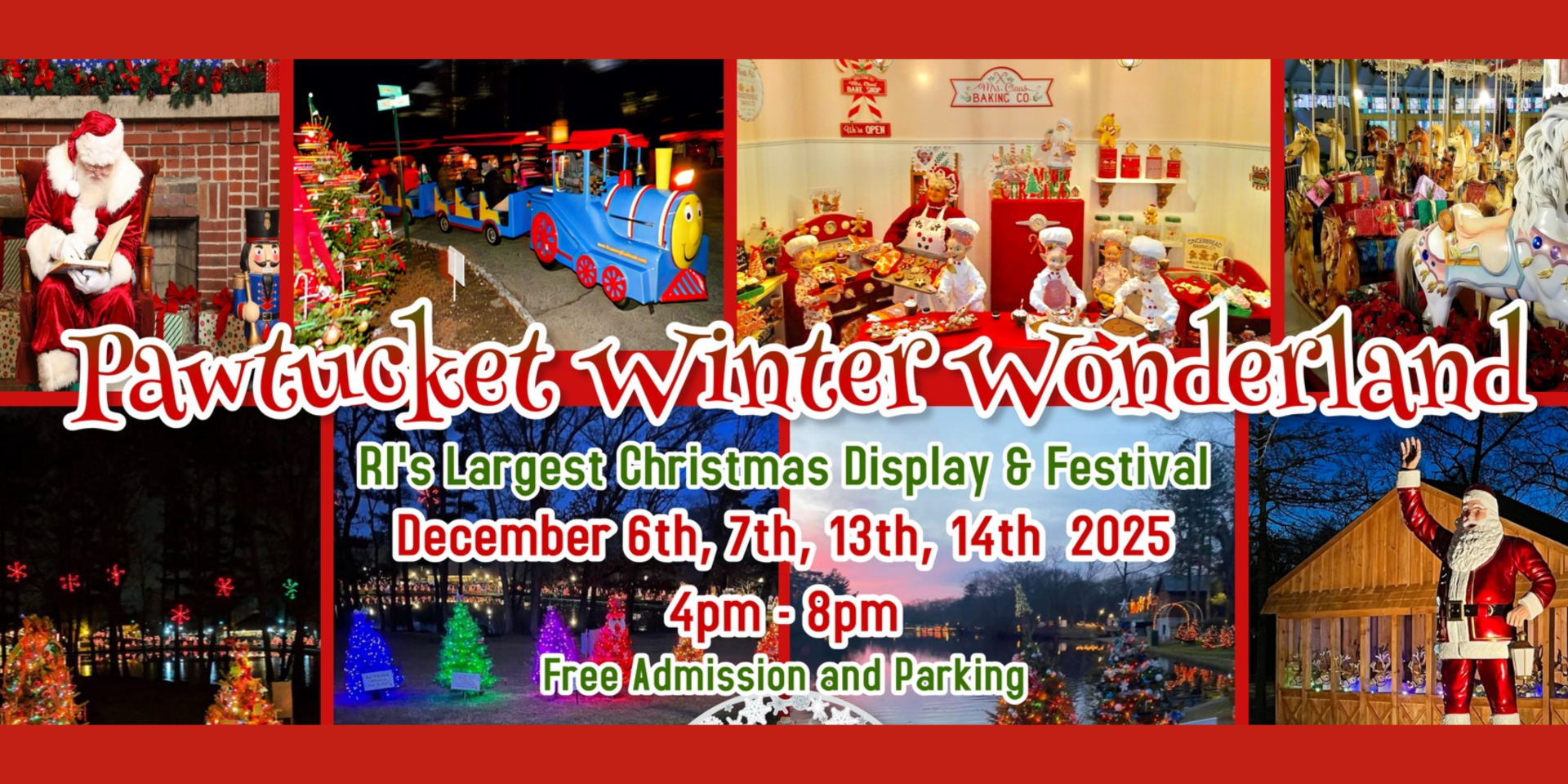 Experience the Magic: Pawtucket’s Winter Wonderland Lights Up Slater Park