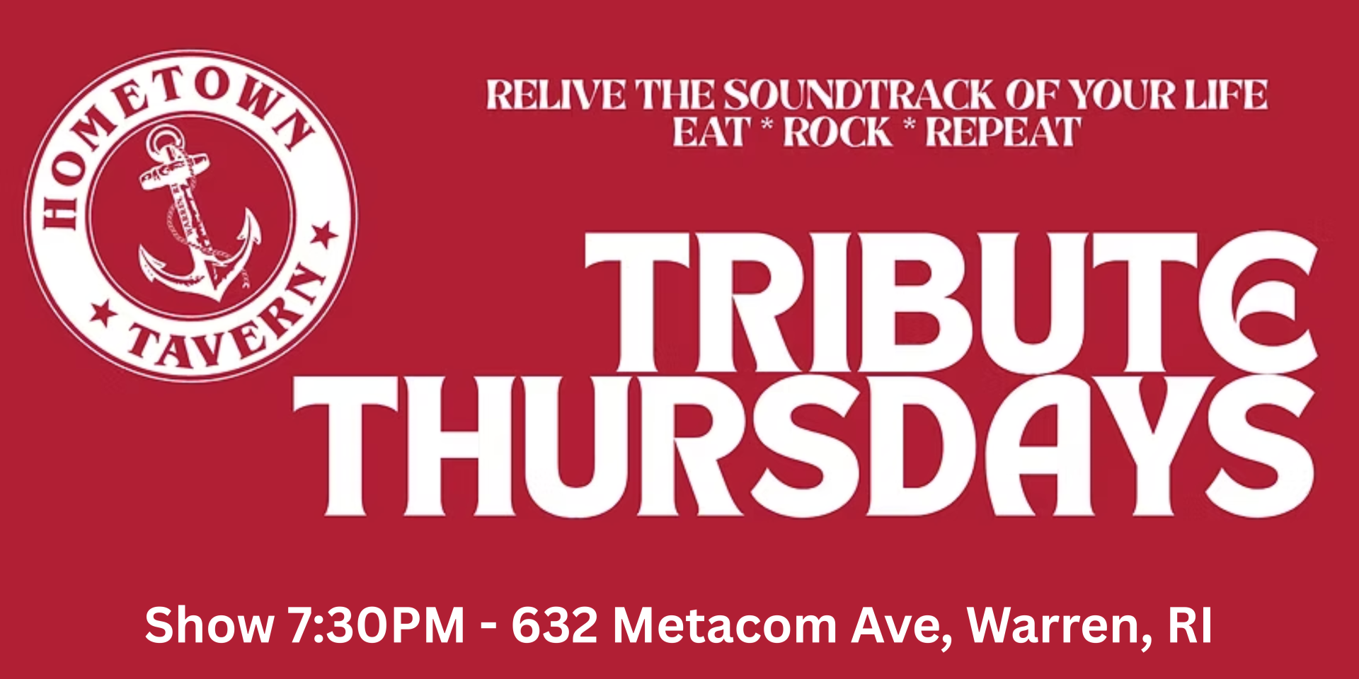 Hometown Tavern Launches New Thursday Tribute Series Featuring: VAN BRACKEN – Boston’s Premier Van Halen Tribute Show!